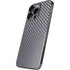 Silver Carbon Fiber Specialty Texture Material iPhone 13 Pro Max Skin